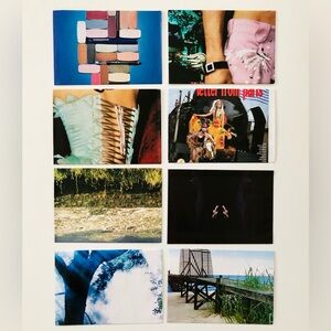 Glossy Colored graphic, print, magazine, Pages colored envelopes 8 approx 7"x4"